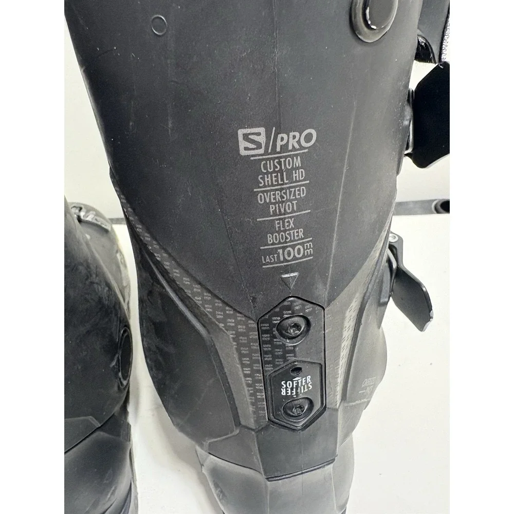 Salomon S/PRO HV 120 Ski Boots Size 26 GripWalk 100 mm Custom Shell Over Pivot